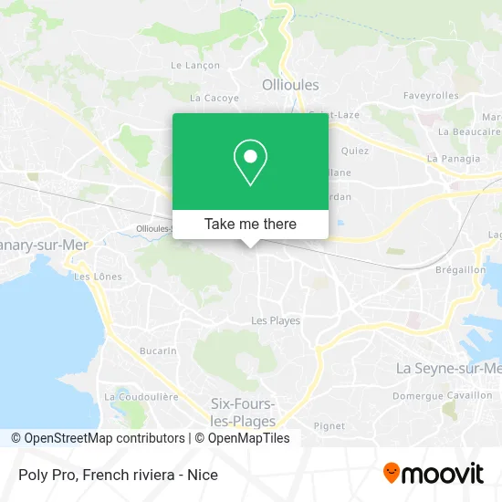 Mapa Poly Pro