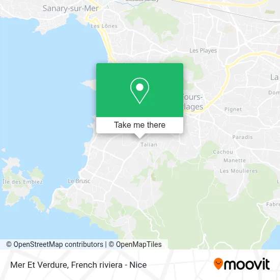 Mer Et Verdure map