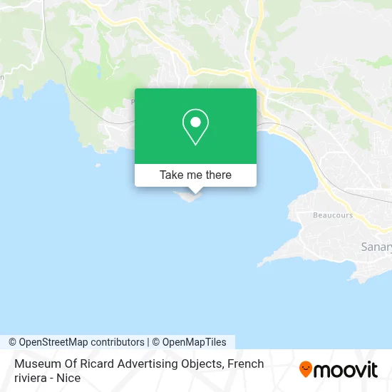 Museum Of Ricard Advertising Objects map