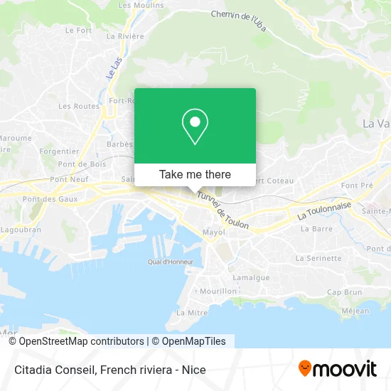 Citadia Conseil map