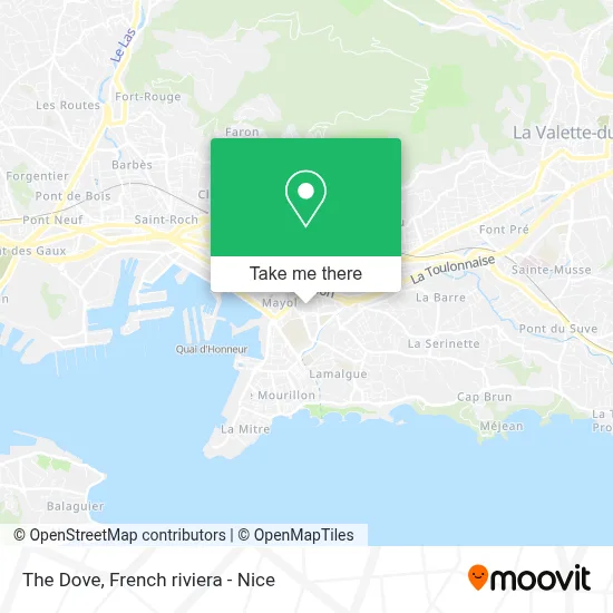 La Colombe map