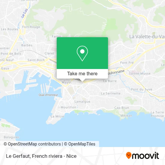 Le Gerfaut map