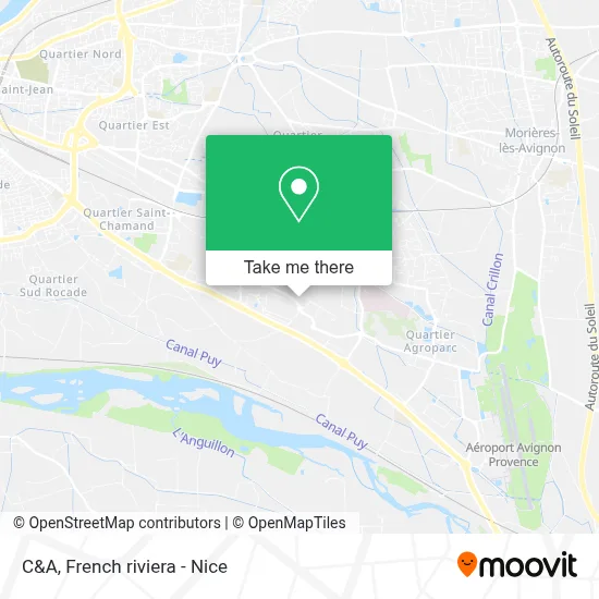 C&A map