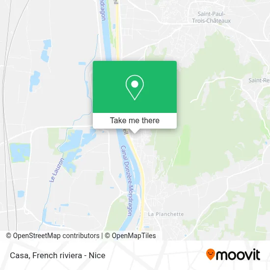 Casa map
