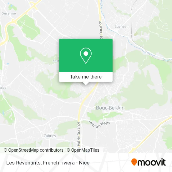 Les Revenants map