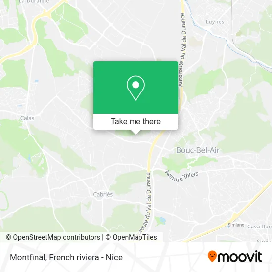 Montfinal map