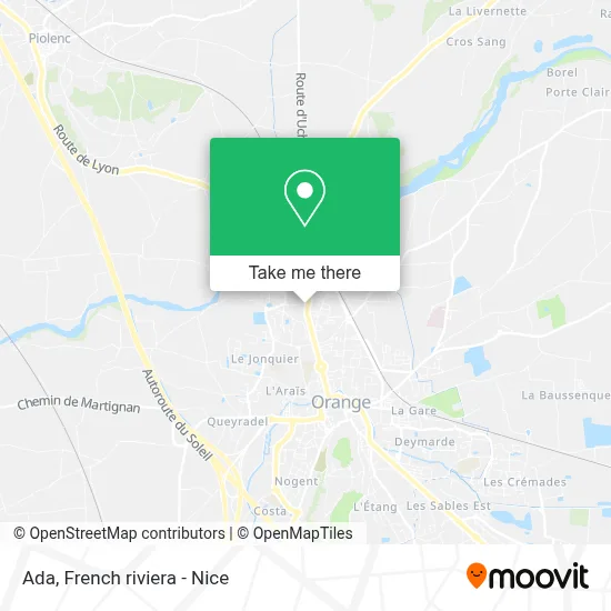Ada map