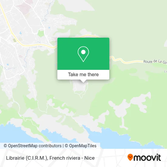 Librairie (C.I.R.M.) map
