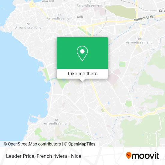 Leader Price map