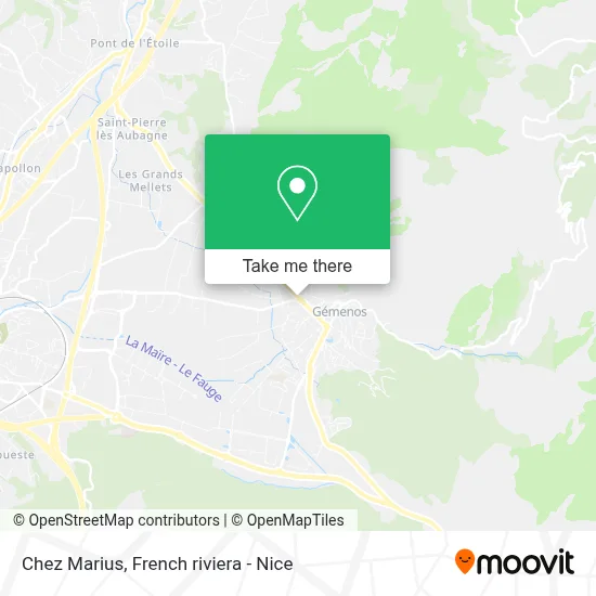 Chez Marius map