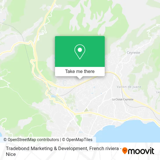 Tradebond Marketing & Development map