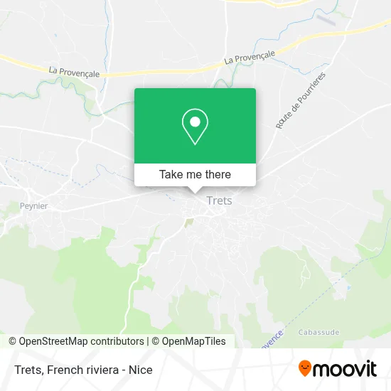 Trets map