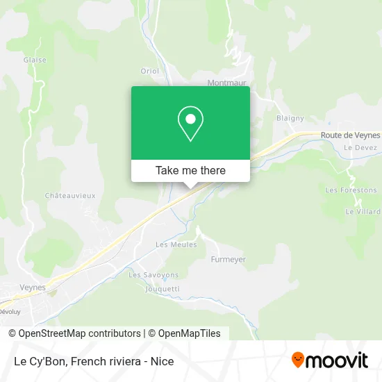 Le Cy'Bon map