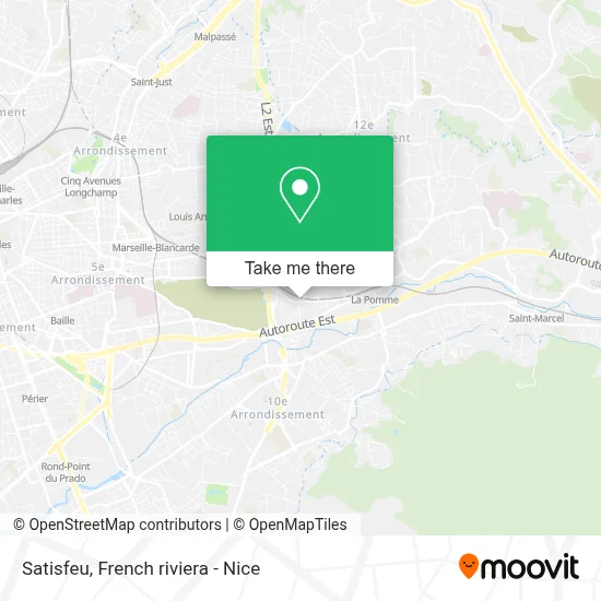 Satisfeu map