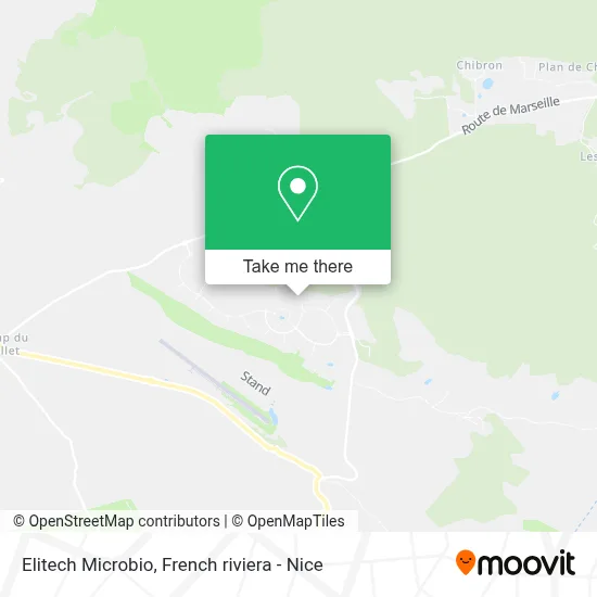 Elitech Microbio map