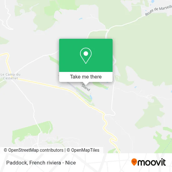 Paddock map