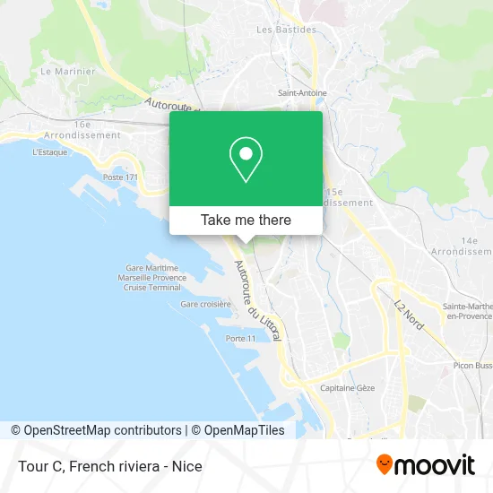 Tour C map