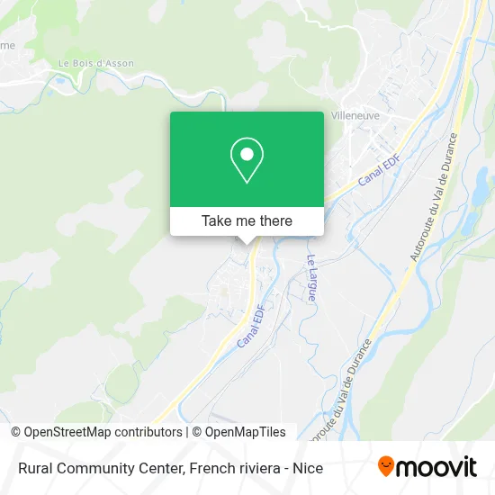 Foyer Rural map