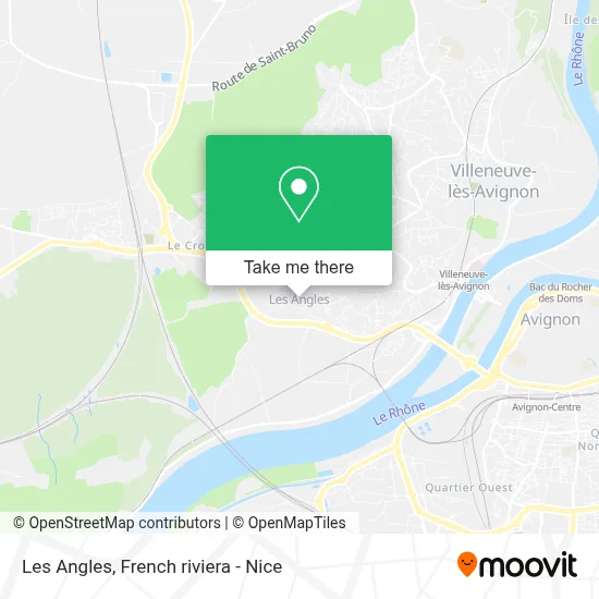 Les Angles map