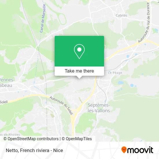 Netto map