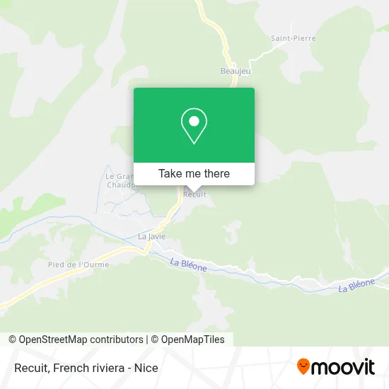 Recuit map