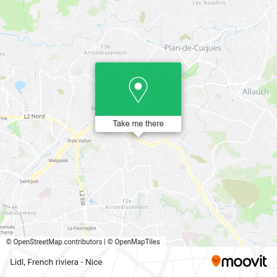 Lidl map