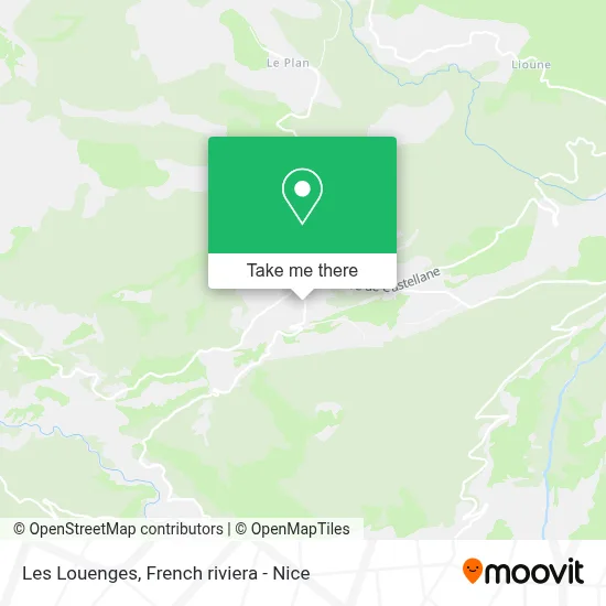 Les Louenges map