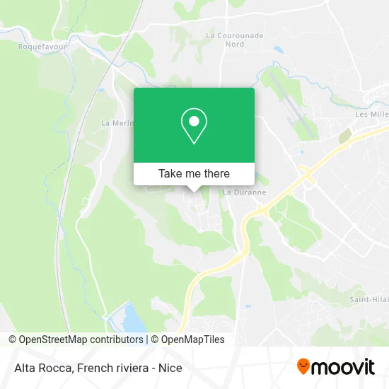 Alta Rocca map