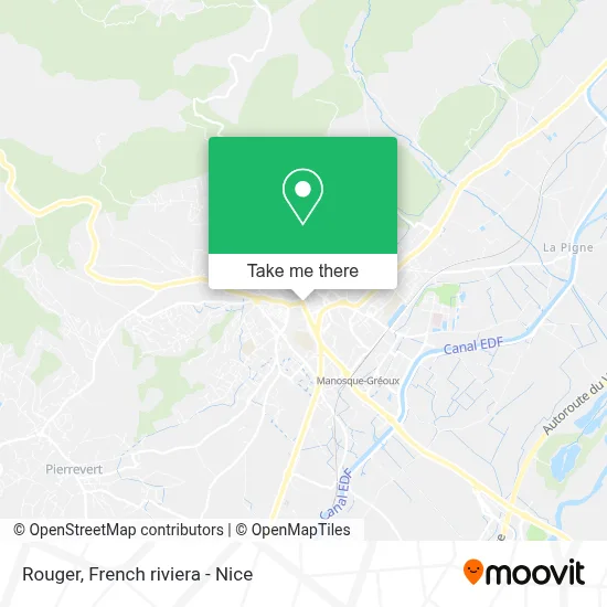 Mapa Rouger