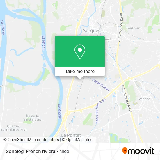 Sonelog map