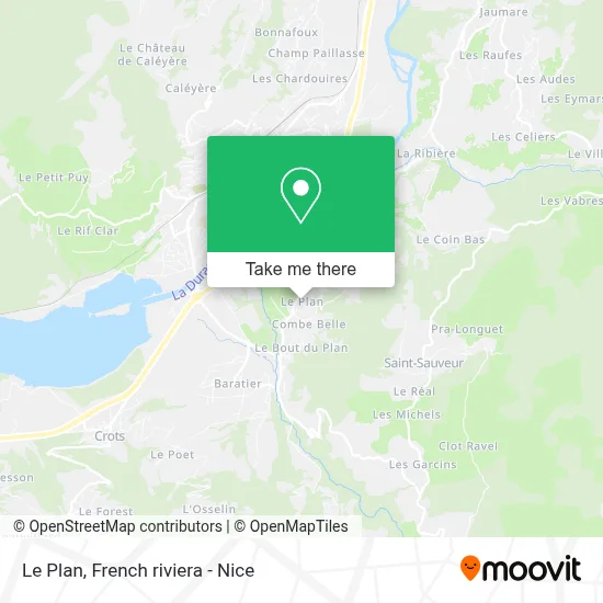 Le Plan map