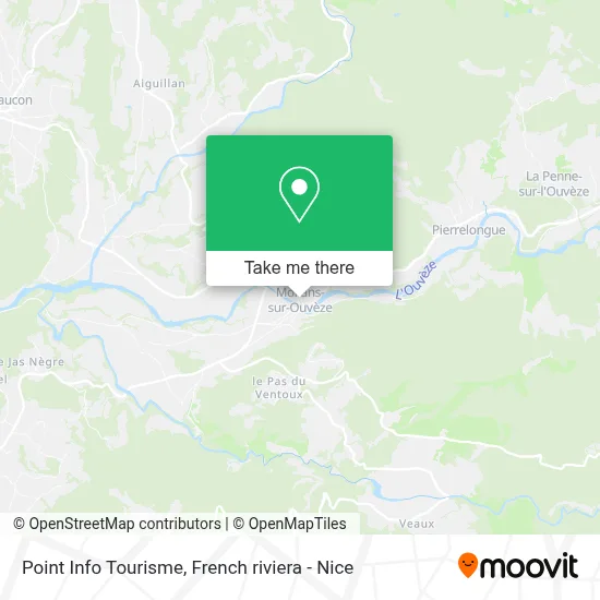 Point Info Tourisme map