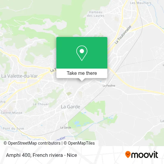 Amphi 400 map