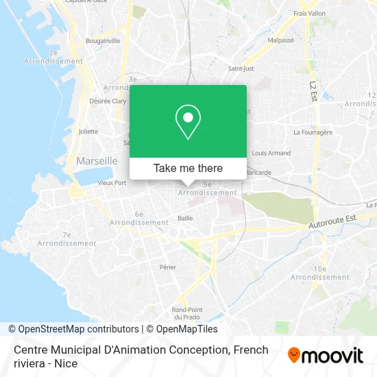 Centre Municipal D'Animation Conception map
