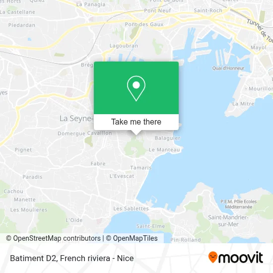 Batiment D2 map