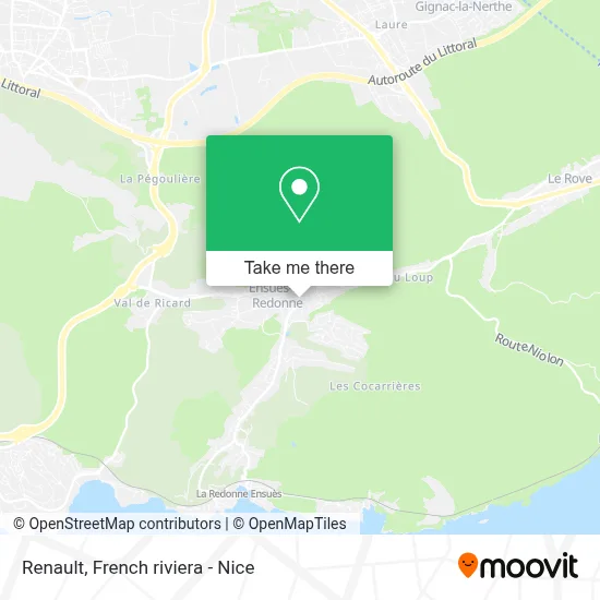 Renault map