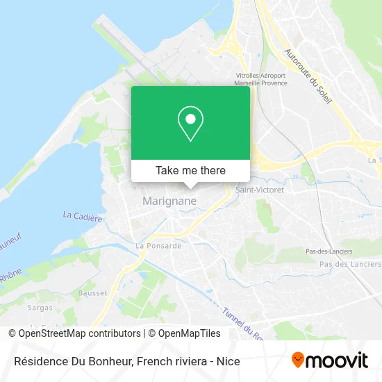 Résidence Du Bonheur map