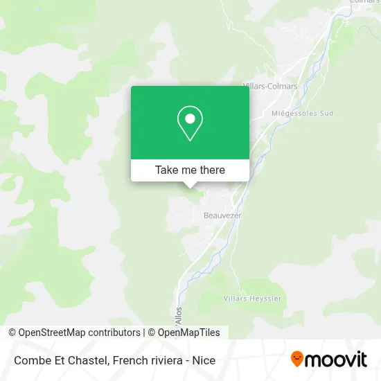 Combe Et Chastel map
