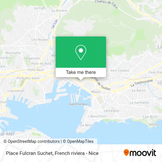 Place Fulcran Suchet map