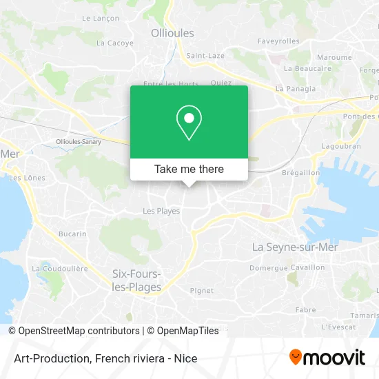 Art-Production map