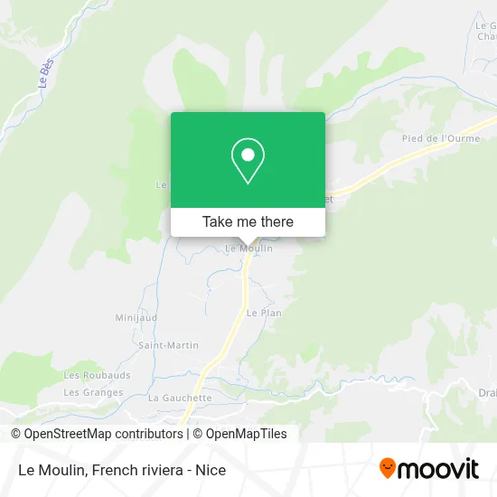 Le Moulin map