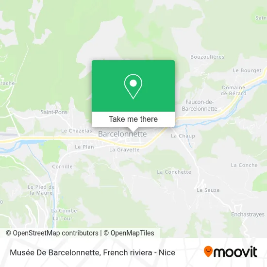 Musée De Barcelonnette map