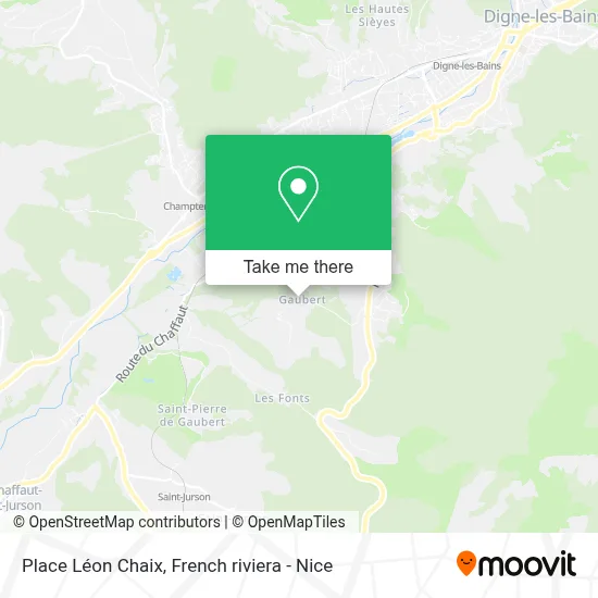 Place Léon Chaix map