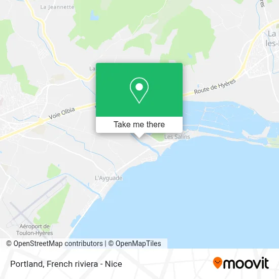 Portland map