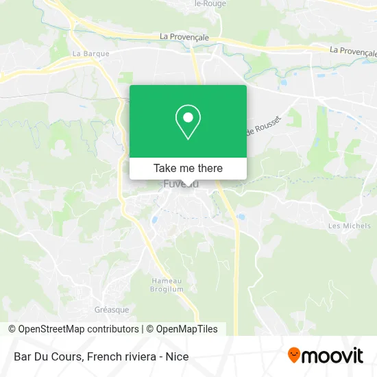 Bar Du Cours map