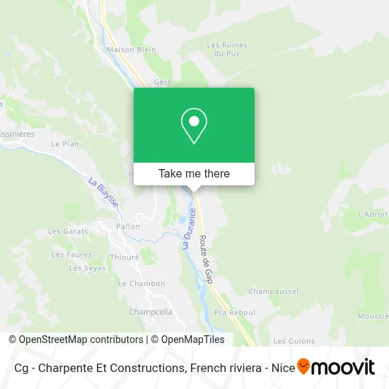 Cg - Charpente Et Constructions map