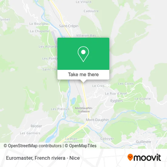 Euromaster map