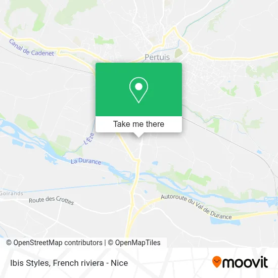 Ibis Styles map