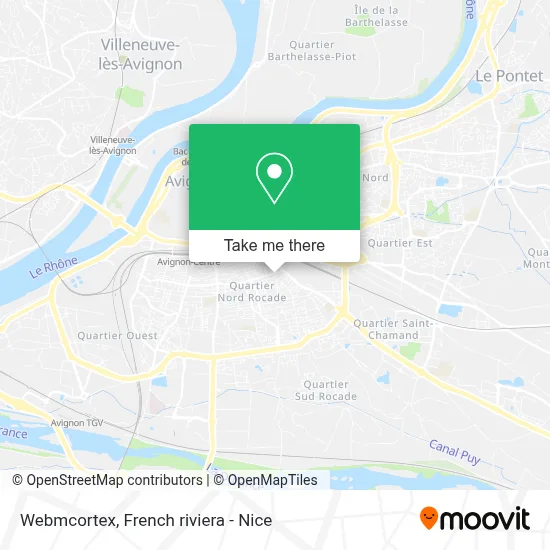 Webmcortex map