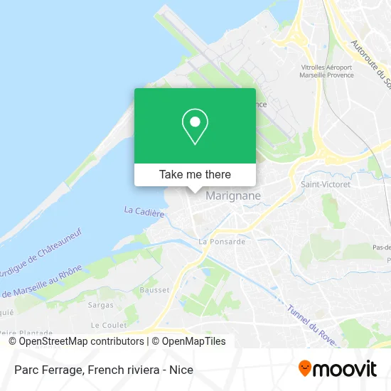 Parc Ferrage map
